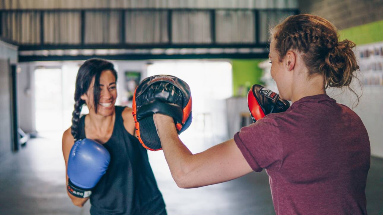 animation "boxe" pour renforcer le lien familial